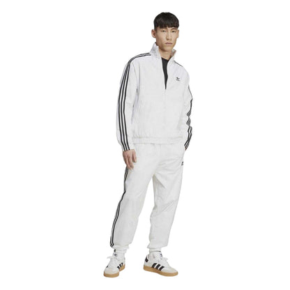 White - Pack Shot - Adidas Mens Firebird Woven Track Top