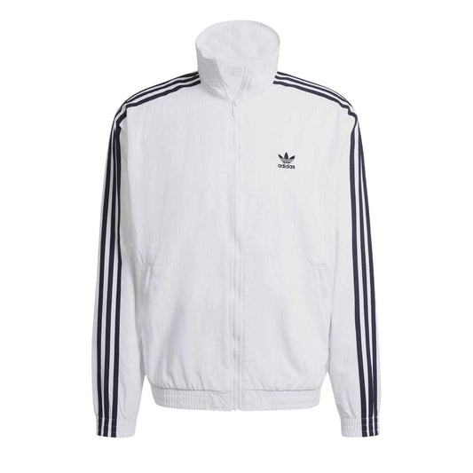 White - Front - Adidas Mens Firebird Woven Track Top