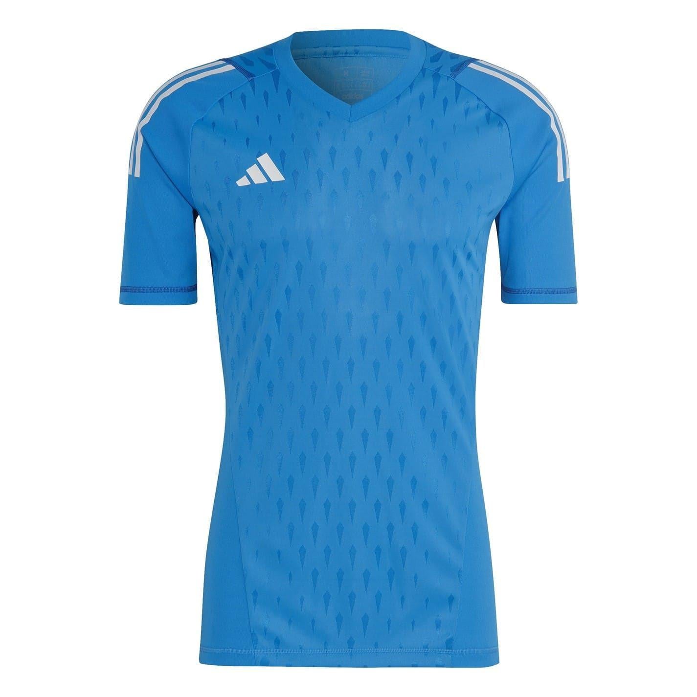 Blue - Front - Adidas Mens Tiro 23 Pro Goalkeeper Jersey