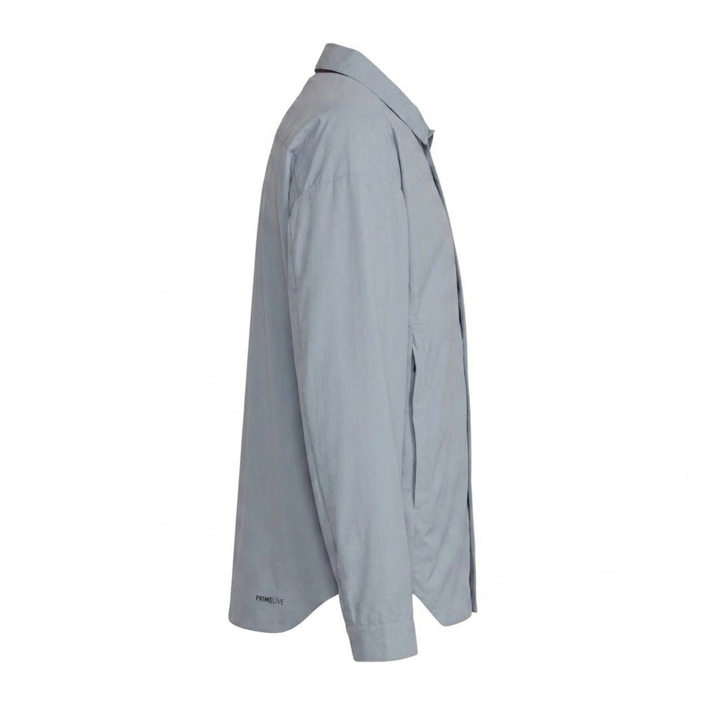 Grey - Side - Adidas Mens Terrex Overshirt