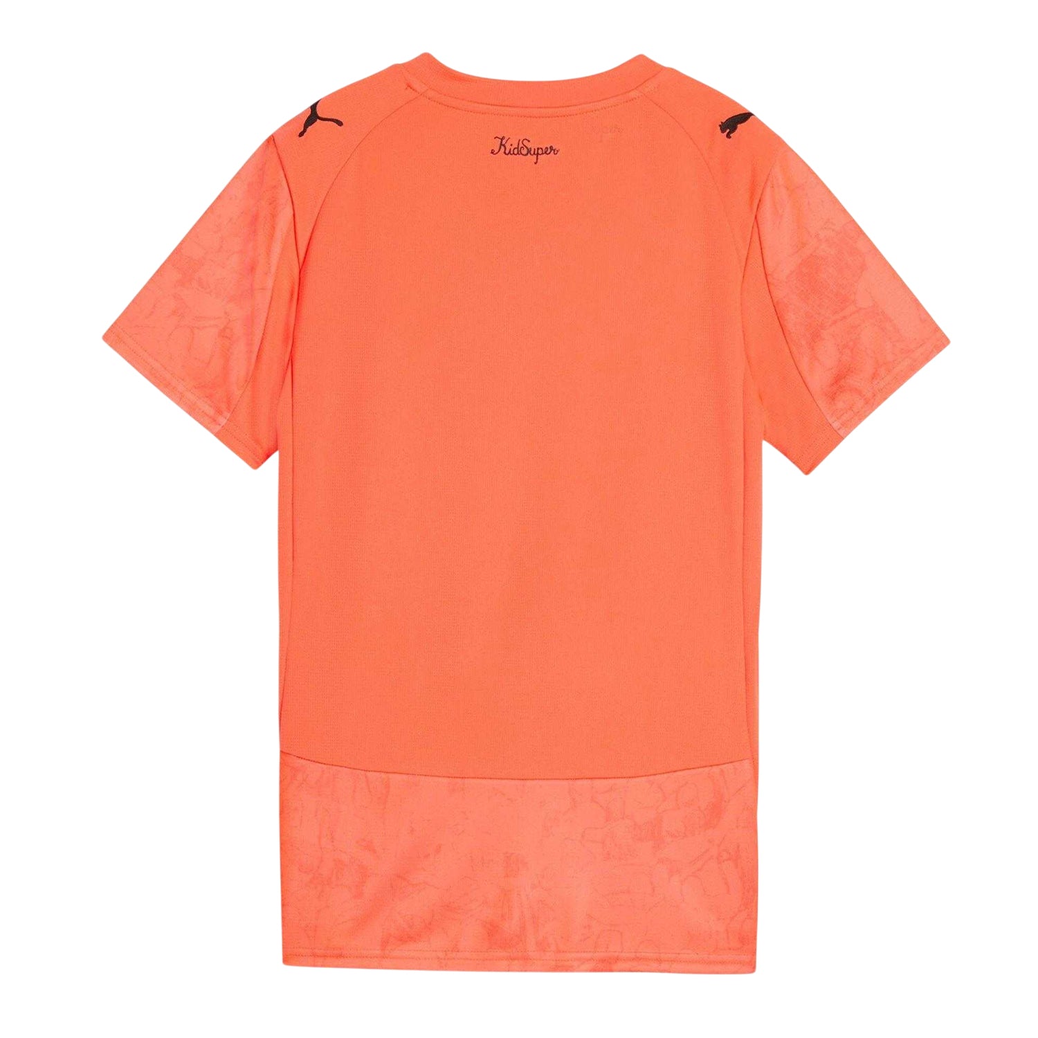 Neon Orange - Back - Puma Womens-Ladies KidSuper Manchester City FC Goalkeeper Jersey