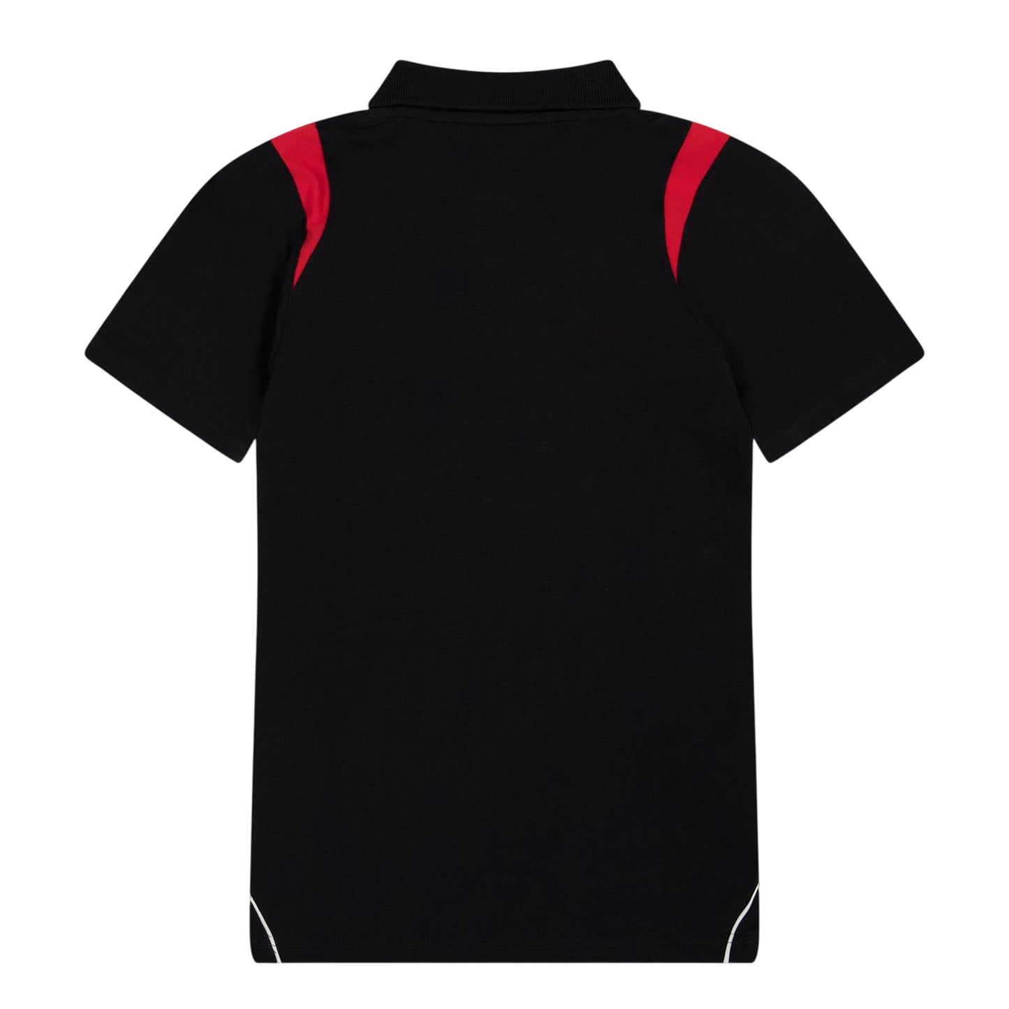 Black - Back - Warrior Mens Training Polo Shirt