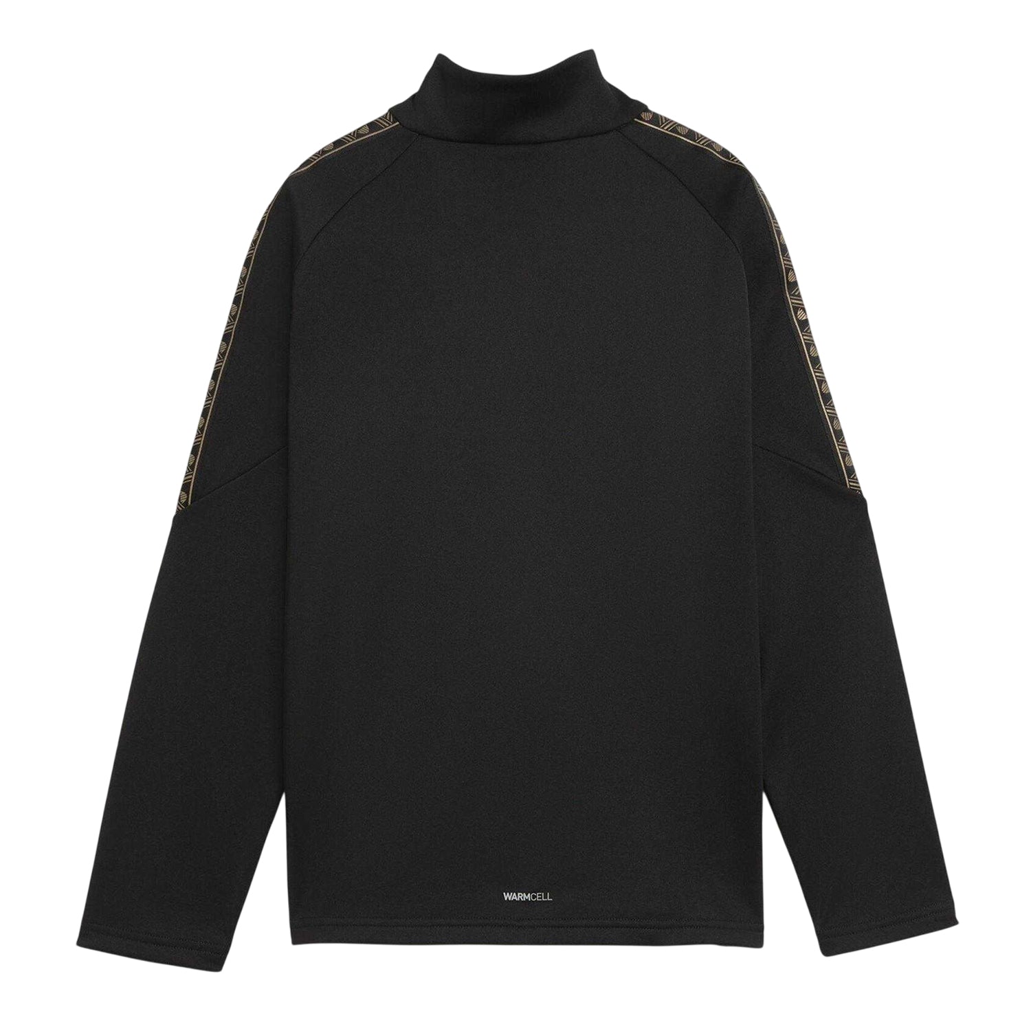 Black-Gold - Back - Puma Childrens-Kids King Training Top