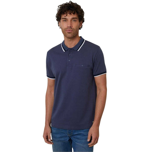 Blue - Front - Threadbare Womens-Ladies Interlock Jet Pocket Polo Shirt