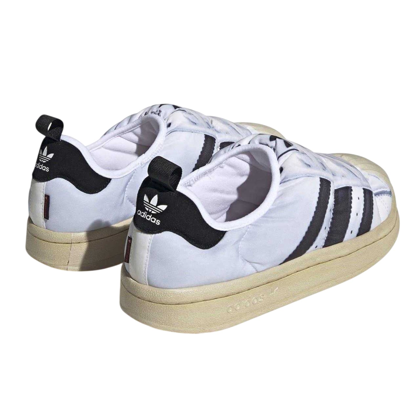 White - Back - Adidas Mens Puffylette Trainers