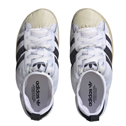 White - Lifestyle - Adidas Mens Puffylette Trainers