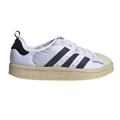 White - Front - Adidas Mens Puffylette Trainers