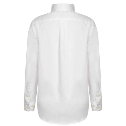 White - Back - Ralph Lauren Boys Oxford Long-Sleeved Shirt