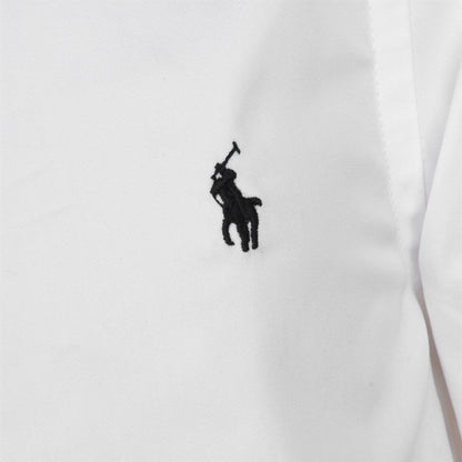 White - Side - Ralph Lauren Boys Oxford Long-Sleeved Shirt