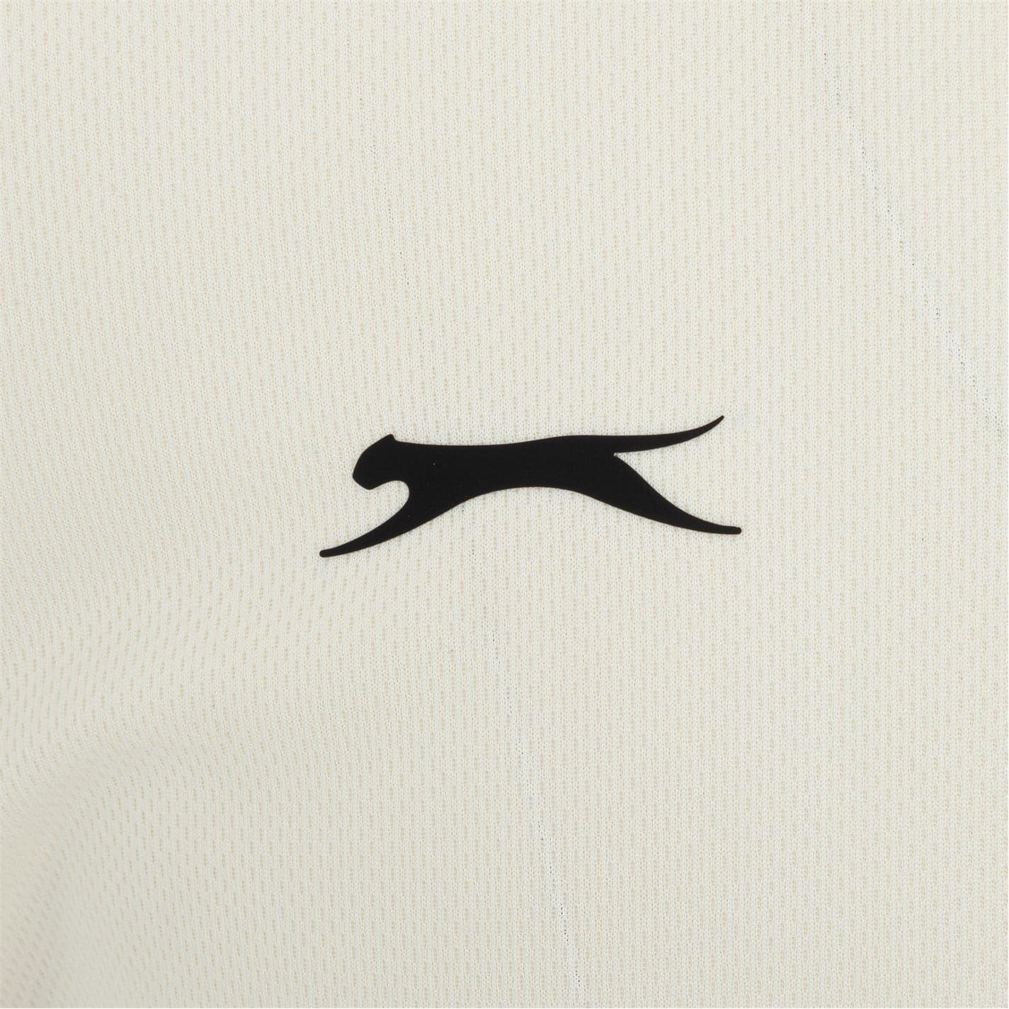 Cream - Lifestyle - Slazenger Mens Long-Sleeved Polo Shirt