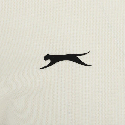 Cream - Lifestyle - Slazenger Mens Long-Sleeved Polo Shirt