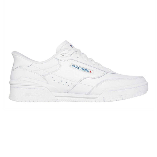 White-Blue - Front - Skechers Mens Recoil Trainers