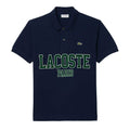 Blue - Front - Lacoste Mens Pique Classic Polo Shirt