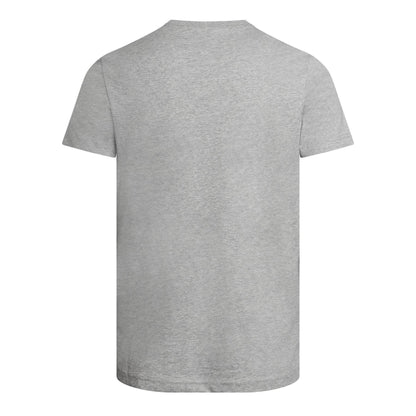 Grey Melange - Back - Diego Mens T-Diego Cuty Regular T-Shirt