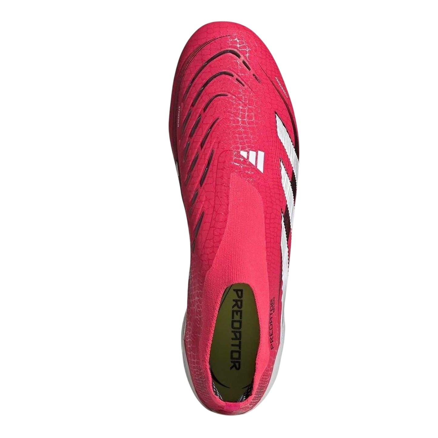 Red-White - Lifestyle - Adidas Mens Predator Elite 3 Stripes Soft Ground Football Boots