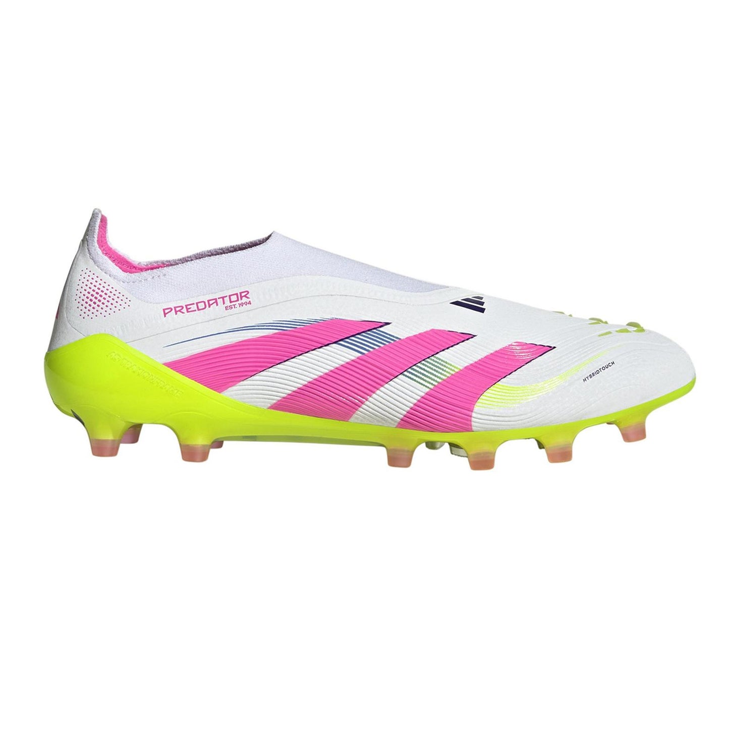 White - Front - Adidas Mens Predator Elite 3 Stripes Soft Ground Football Boots