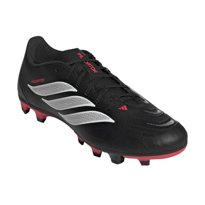Black-Red - Pack Shot - Adidas Mens Predator Club Sport Firm Ground Football Boots