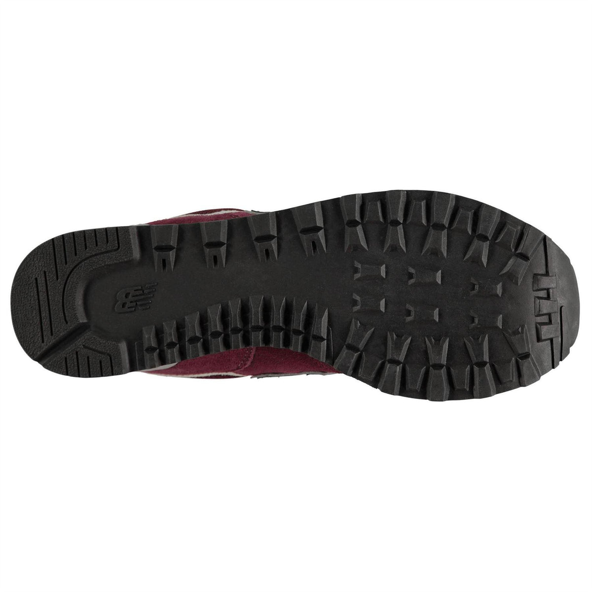 Wine - Lifestyle - New Balance Mens 574 Classic Suede Trainers