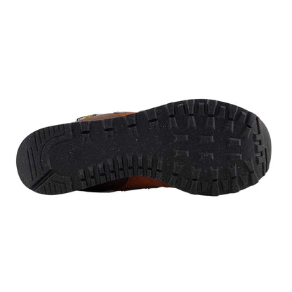 Brown-Grey - Lifestyle - New Balance Mens 574 Classic Suede Trainers
