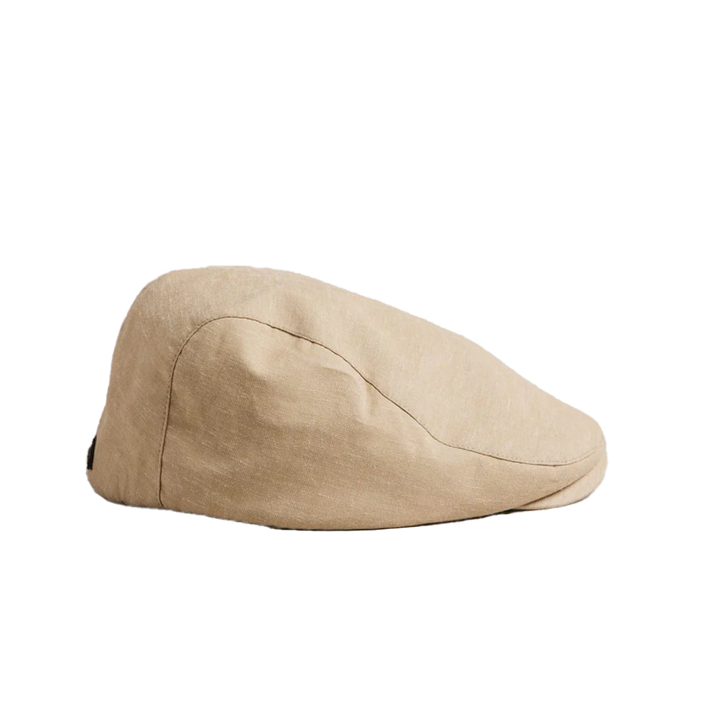 Tan - Back - Ted Baker Eastoni Flat Cap