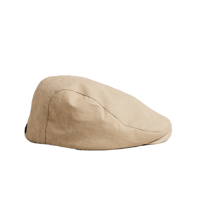 Tan - Back - Ted Baker Eastoni Flat Cap