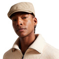 Tan - Side - Ted Baker Eastoni Flat Cap