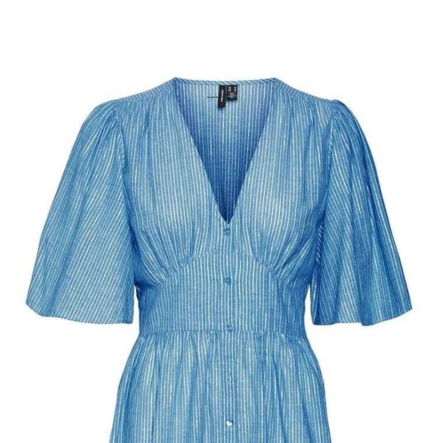 Riviera - Side - Vero Moda Womens-Ladies Ines V Neck Midi Dress