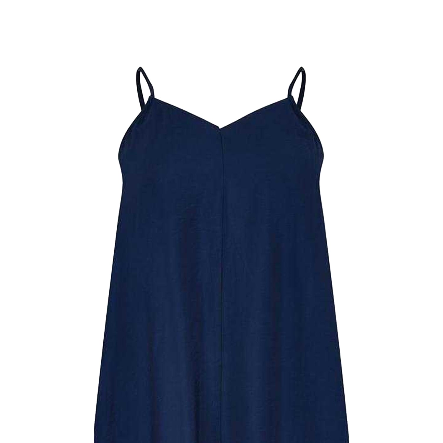 Navy Blazer - Side - Vero Moda Womens-Ladies Josie Spaghetti Strap Slip Dress