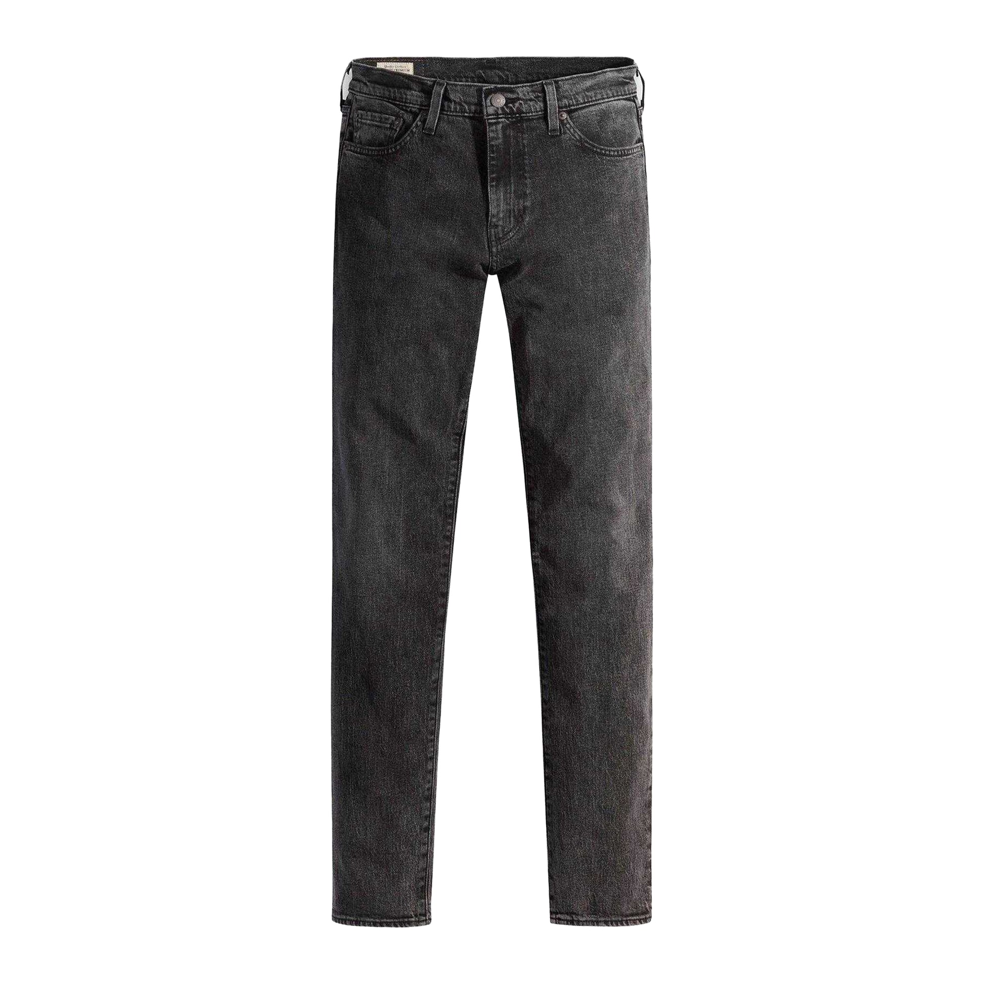Charcoal Grey - Front - Levis Mens 511 Logo Slim Jeans