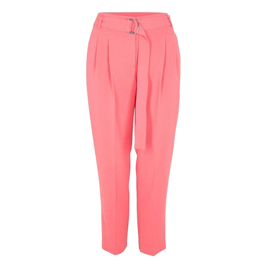Bright Pink - Front - Boss Womens-Ladies Tapiah Plain Straight Trousers