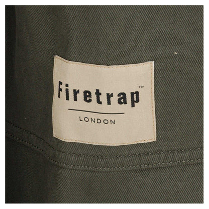 Grey - Lifestyle - Firetrap Mens Logo Heavy Long-Sleeved Shirt