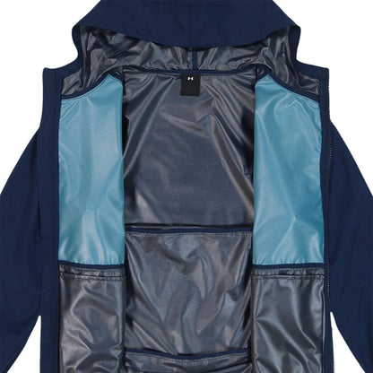Black-Blue - Lifestyle - Under Armour Childrens-Kids Packaway Jacket