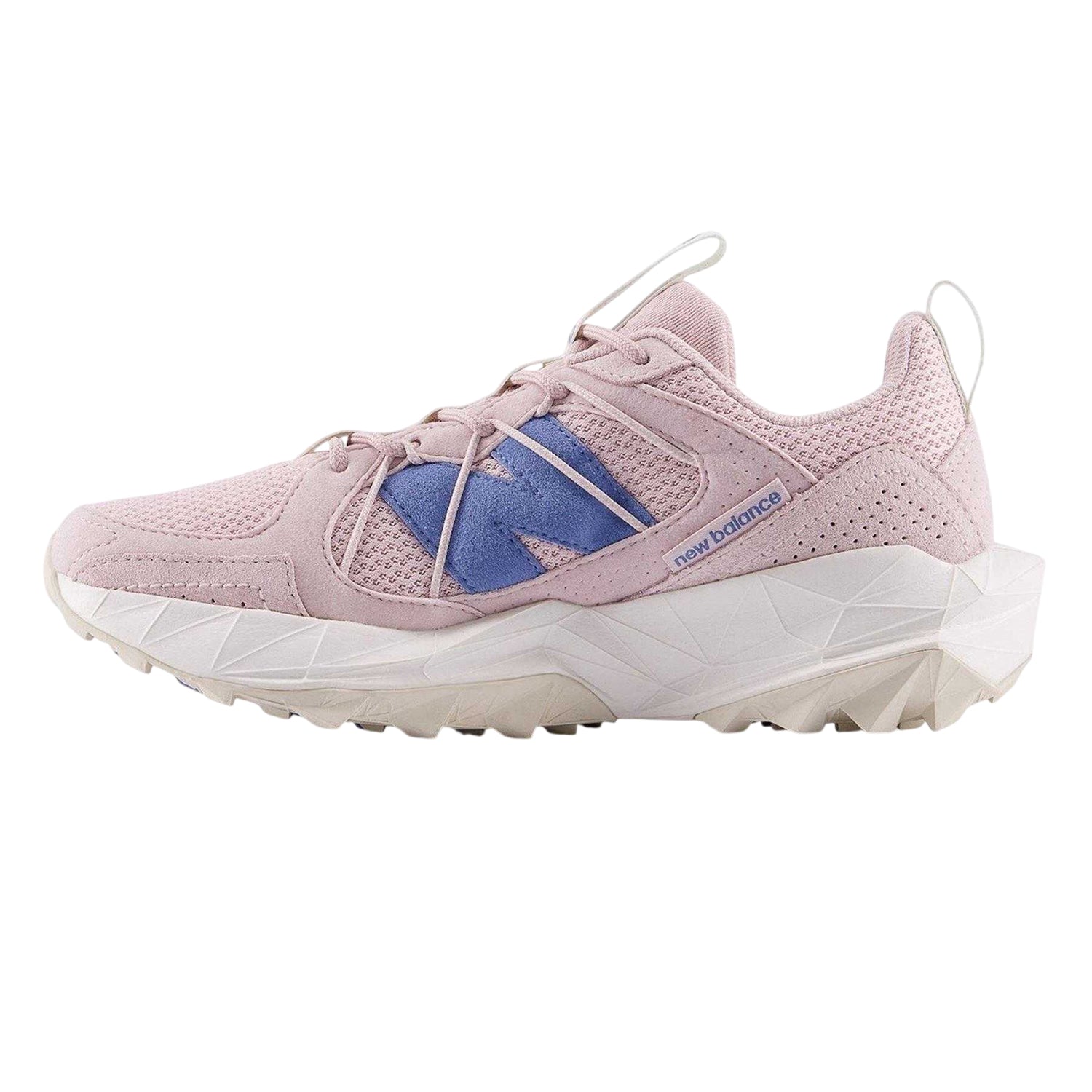 Stone-Pink-Blue - Back - New Balance Womens-Ladies Mesh Trainers