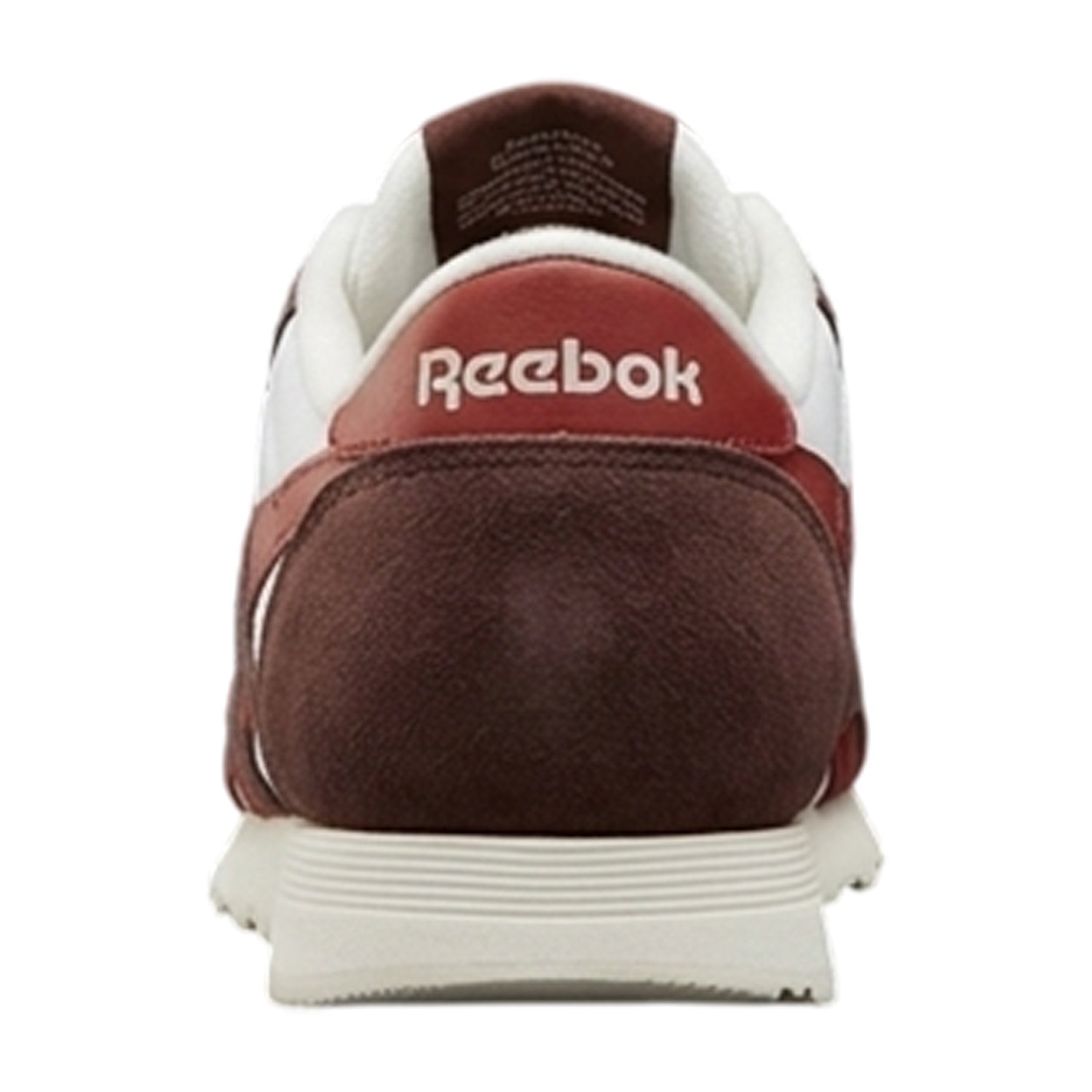 White-Grey - Back - Reebok Womens-Ladies Glide Suede Cushioned Flat Trainers