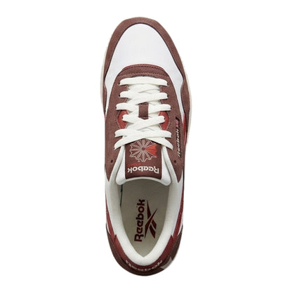 White-Grey - Lifestyle - Reebok Womens-Ladies Glide Suede Cushioned Flat Trainers