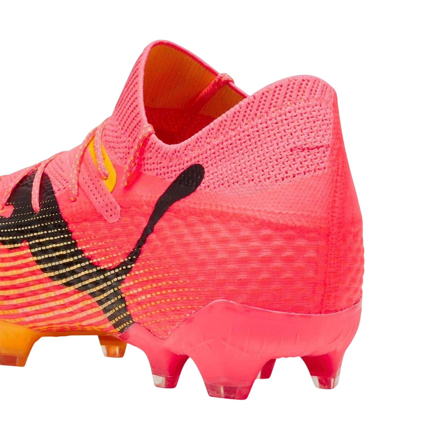 Orange - Back - Puma Childrens-Kids Future 7 Ultimate Football Boots