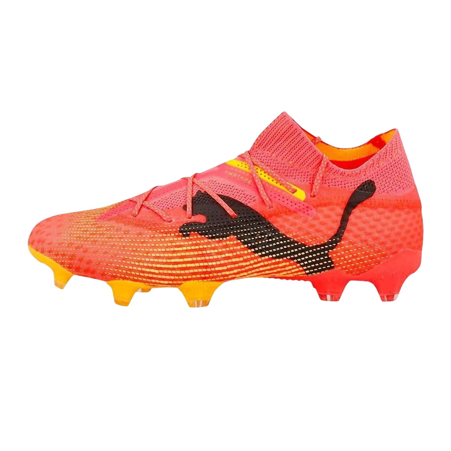 Orange - Side - Puma Childrens-Kids Future 7 Ultimate Football Boots