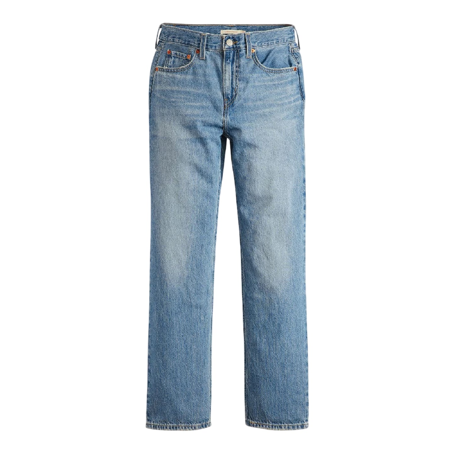 Blue - Front - Levis Womens-Ladies Pro Low Rise Straight Leg Jeans