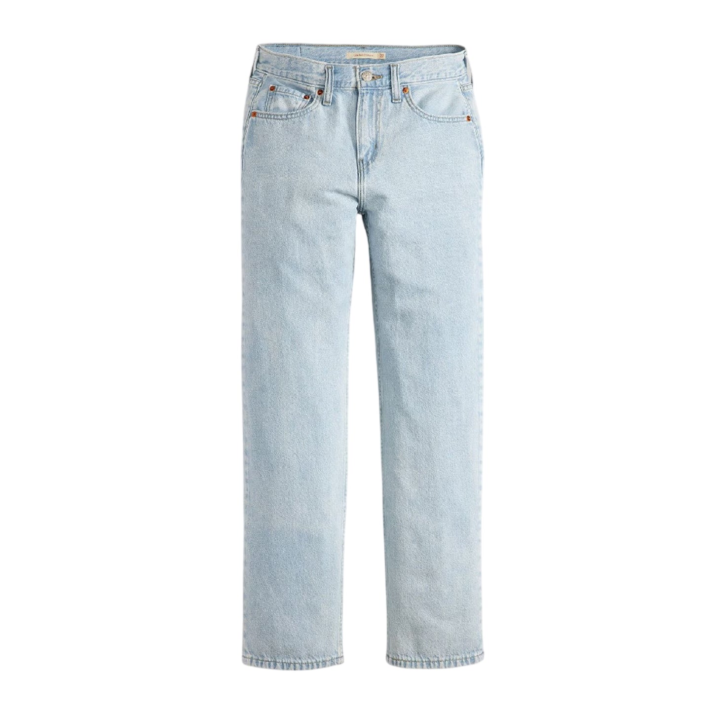 Light Blue - Front - Levis Womens-Ladies Pro Low Rise Straight Leg Jeans