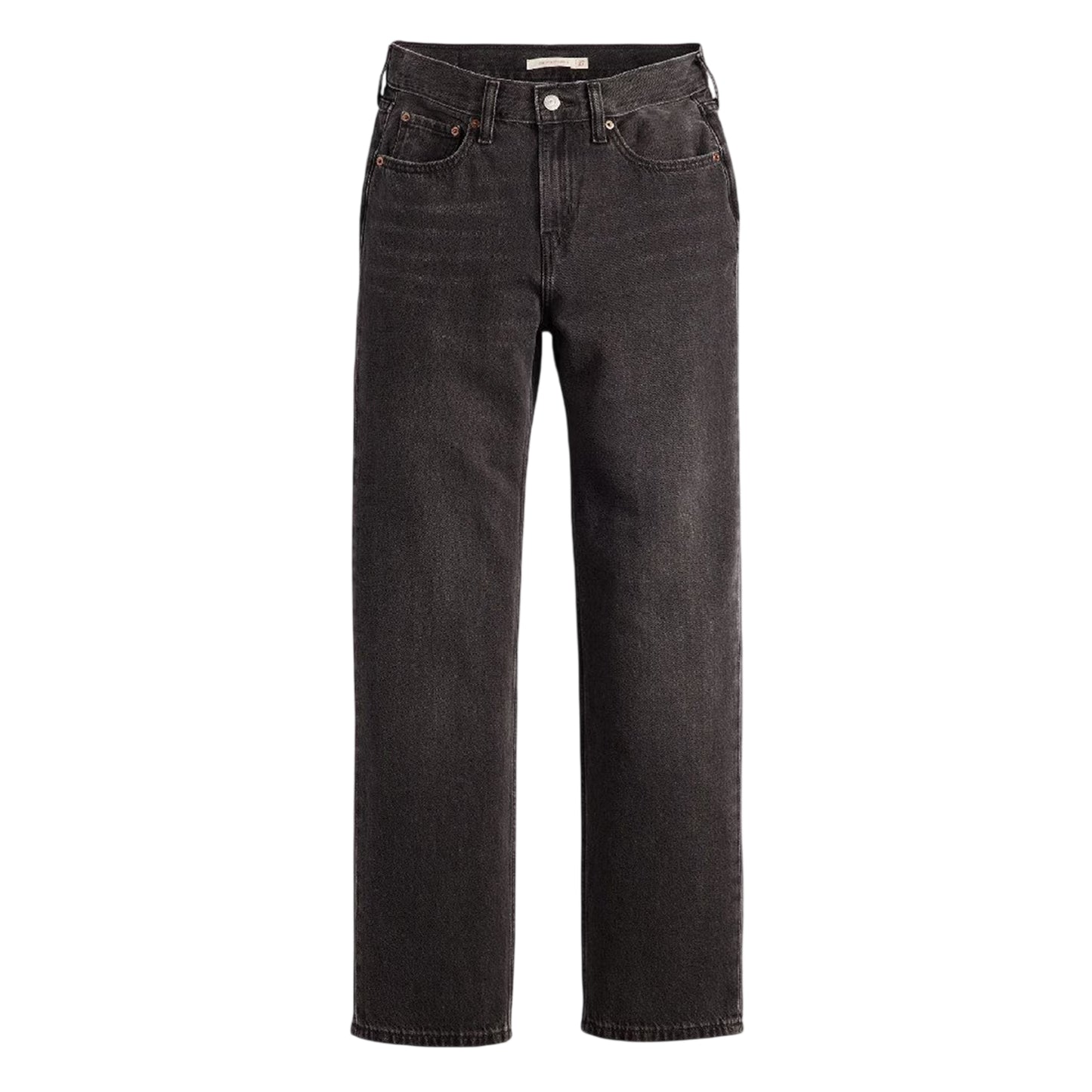 Black - Front - Levis Womens-Ladies Pro Low Rise Straight Leg Jeans