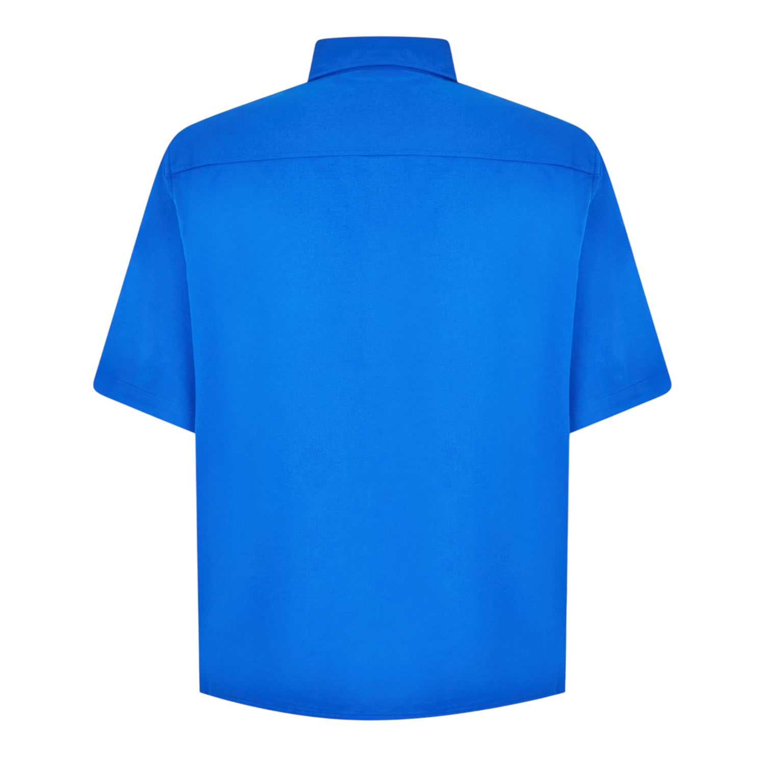Blue - Back - Hugo Mens Ekyno Short-Sleeved Shirt