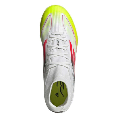 White - Lifestyle - Adidas Mens F50 League Astro Turf Trainers