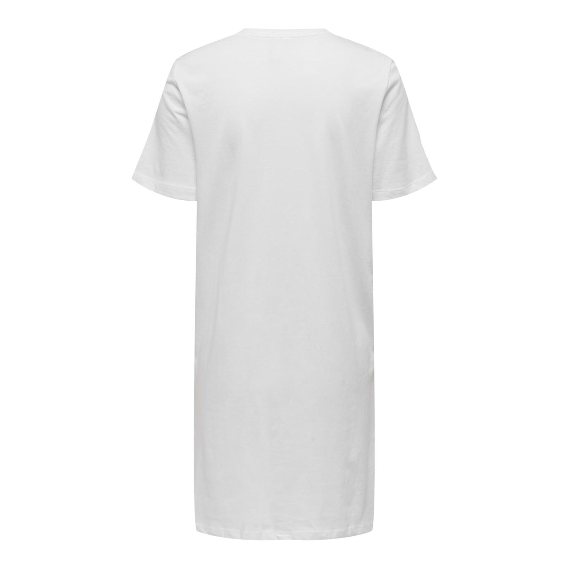 White - Back - Lacoste Womens-Ladies Pique Collared Polo Shirt Dress