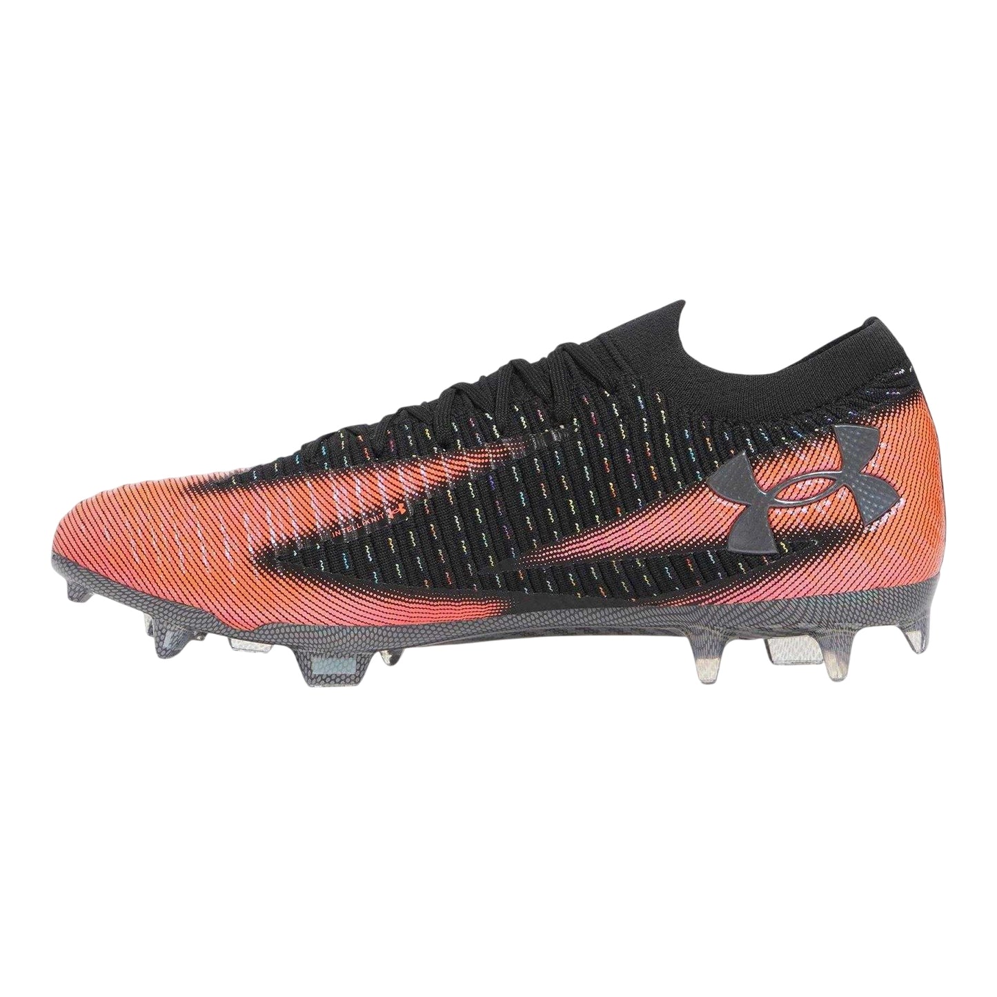 Black - Back - Under Armour Unisex Adult Elite 3 Firm Ground Football Boots