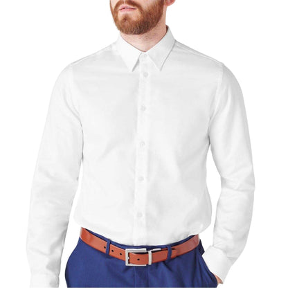 White - Side - Ted Baker Mens Jorvic Slim Shirt