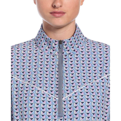 Flint Stone - Side - Callaway Womens-Ladies Geometric Lightweight Quarter Zip Top