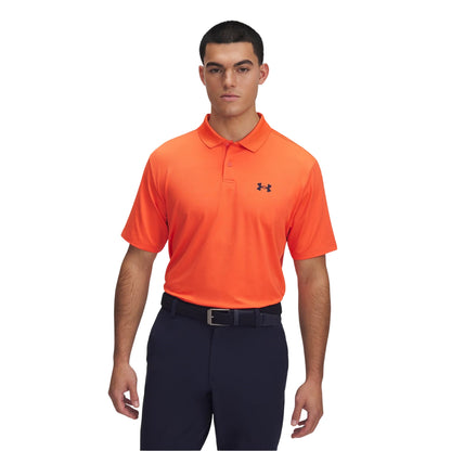 Fire - Side - Under Armour Mens Performance Breathable Athletic Polo Shirt