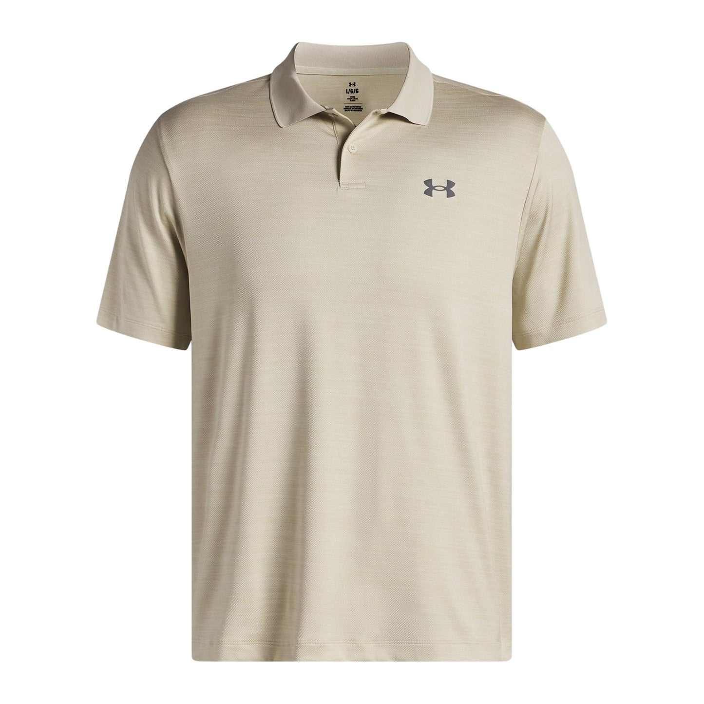 Khaki Green - Front - Under Armour Mens Performance Breathable Athletic Polo Shirt