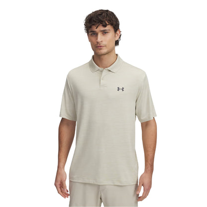 Khaki Green - Side - Under Armour Mens Performance Breathable Athletic Polo Shirt