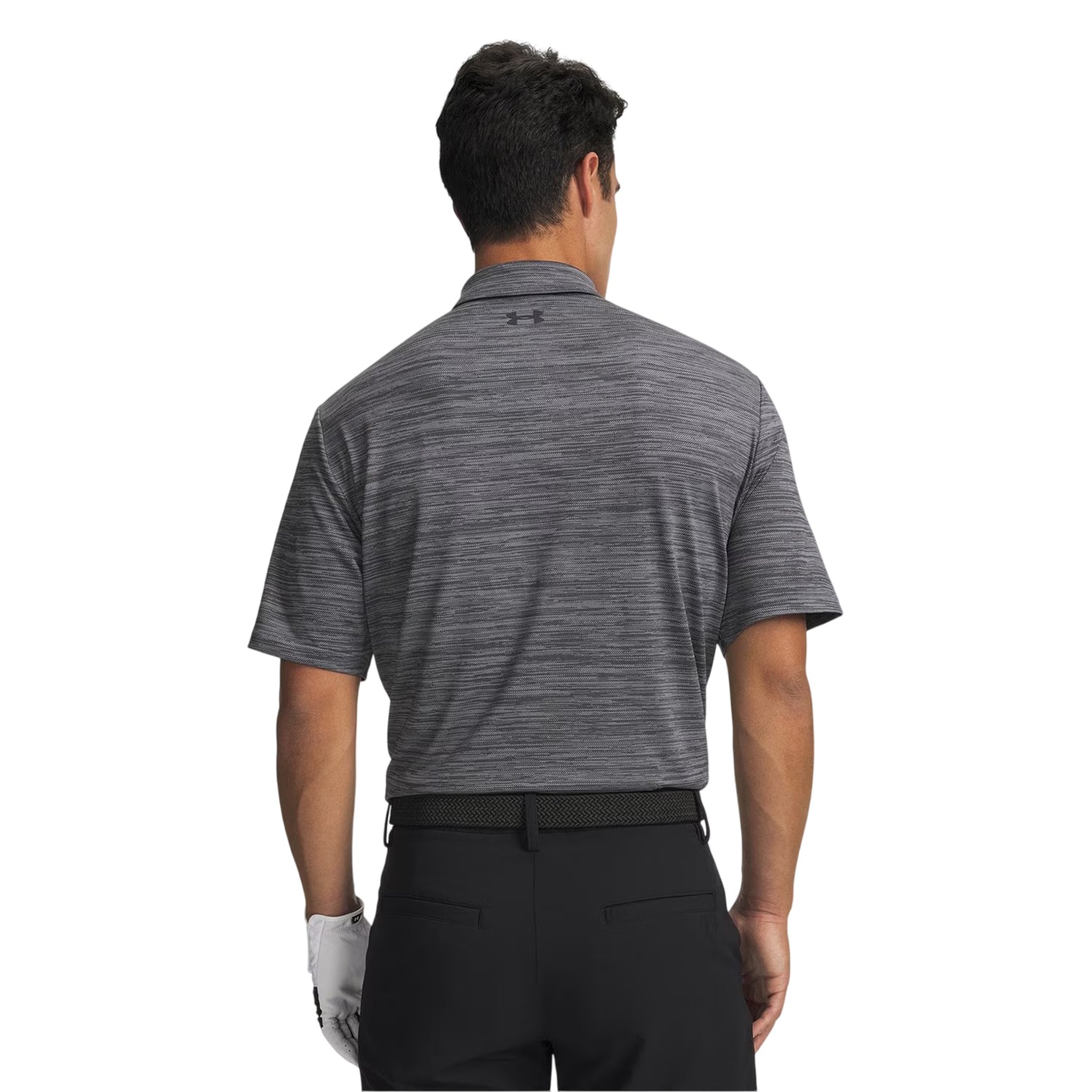 Steel - Back - Under Armour Mens Performance Breathable Athletic Polo Shirt